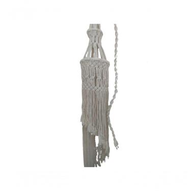 Imagem de Luminária Macramê Cor Cru.