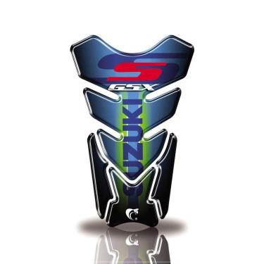 Imagem de Protetor De Tanque Adesivo Moto Gsx-S 750/1000 Cc Suzuki Azul