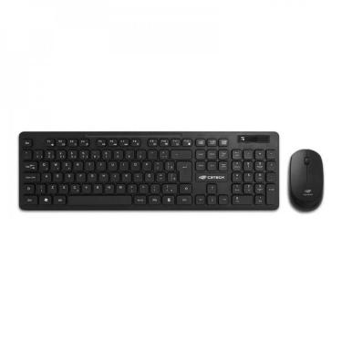 Imagem de Kit Teclado E Mouse Sem Fio K-w20bk C3tech Preto