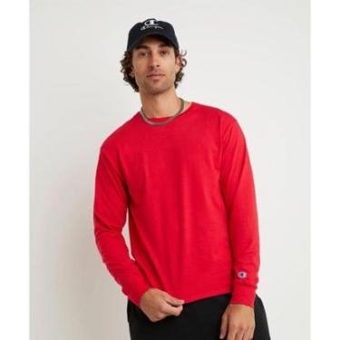 Imagem de CAMISETA MANGA LONGA CHAMPION LIFE BLANK-Masculino