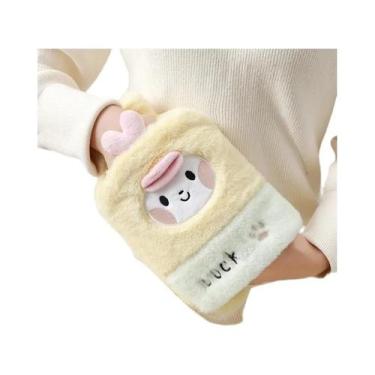 Imagem de Bolsa De Mão Quente De Pelúcia Com Bolsa De Água Quente De PVC Removív