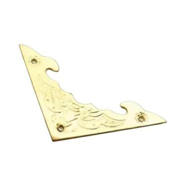 Imagem de Suportes De Canto De Ferro Antigos 12 Peças, Protetores De Pé Para Cai