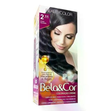 Imagem de Coloração Preto Azulado 2.11 Bela&AmpCor Beautycolor