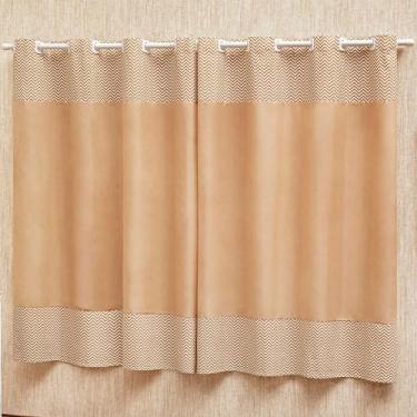 Imagem de Cortina Quarto Infantil Ilhos Varão Simples Estampada Menina Menino 2,