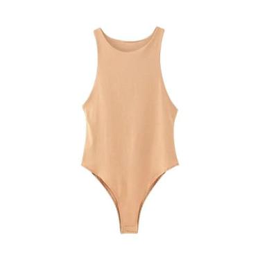 Imagem de Body Feminino Verde Magro - Bodycon Curto, Sexy e Casual para Verão, B