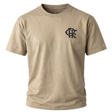 Imagem de Camisa Flamengo Relaxed Símbolo Bege - Masculino-Masculino