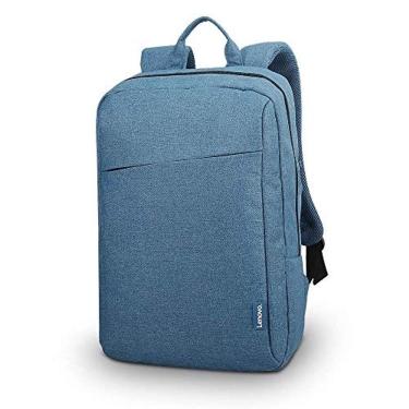 Imagem de Mochila Lenovo B210 Casual Azul Com Tecido Resistente A Água E Capacidade Para Notebook Até 15,6 Polegadas