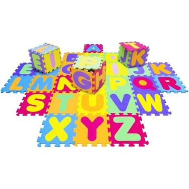 Imagem de Tapete Infantil Tatame, Educativo, Alfabeto, EVA, 26 Peças 5mm - Gv Br