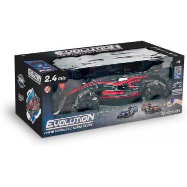 Imagem de Carro de Controle Remoto Evolution Fórmula 1 Super Stunt Drift Vermelh