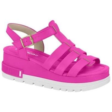 Imagem de Sandalia Moleca Feminina Papete Fisherman Flatform - Pink - 37-Feminino