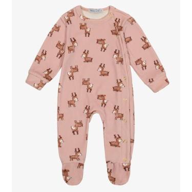 Imagem de Macacão Menina Em Fleece Estampado Trick Nick Rosa, GG, Rosa