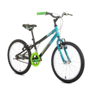 Imagem de Bicicleta Houston Zum ZM203S Aro 20 V-Brake Verde Metálico/Preto