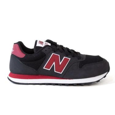 Imagem de Tênis New Balance 500v2 Masculino, 42, Preto