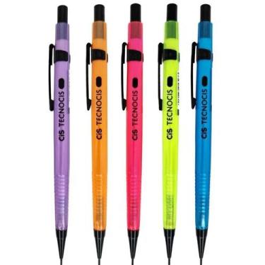 Imagem de Lapiseira Técnica Neon Tecnocis para Desenho e Projetos, Roxo