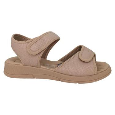 Imagem de Sandália Confortável Macia Oferta Piccadilly Original C/ Nf, Nude, Ave