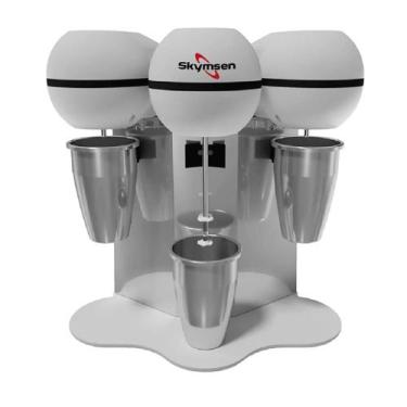 Imagem de Batedor de milkshake e açai triplo bms-3-n skymsen aço inox, 220V