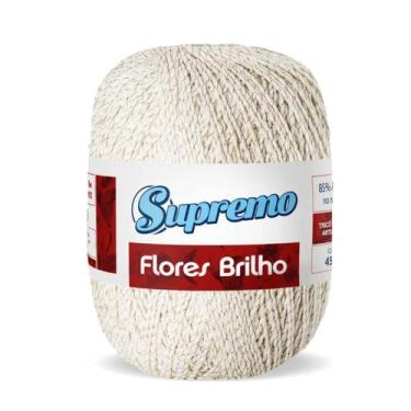 Imagem de Supremo Flores Brilho 452m, 06 - Cru / Ouro