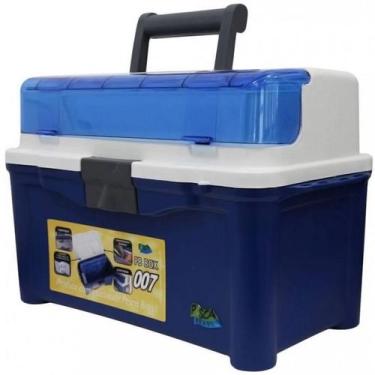 Imagem de Caixa Pesca Brasil Box 007 (Com estojos, 45x25x29cm)