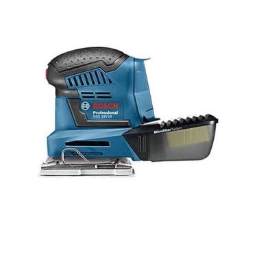 Imagem de Lixadeira orbital à Bateria GSS 18V-10 18V SB 2 lixas Bosch, 18V