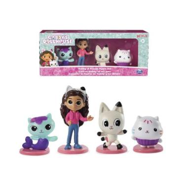 Imagem de Brinquedo 4 Mini Figuras Gabby Sereiata Pandy e Cakey Cat - Sunny