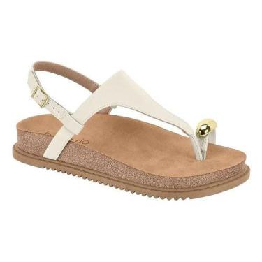 Imagem de Sandália Beira Rio Feminina Original Dedo Ring Toe 8524.109 -, Branco,
