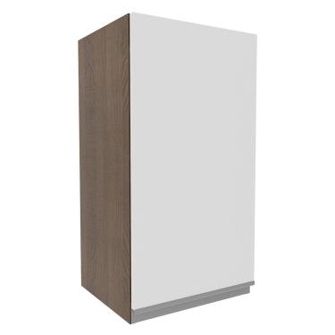 Imagem de Armário Aéreo Madesa Glamy 35 cm 1 Porta - Rustic/Branco
