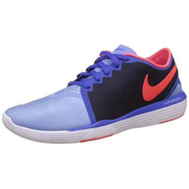 Imagem de Nike Womens Lunar Sculpt Running Trainers 818062 Sneakers Shoes (US 6.5, Chalk Blue Bright Crimson 400)