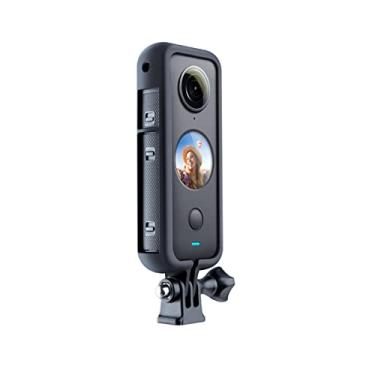 Imagem de Capa de moldura para Insta360 ONE X2 Action Camera Accessory Protective Frame Case W 1/4 Screw Hole Camera Tripé Adapter Mount