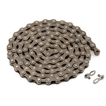 Imagem de Corrente de bicicleta de velocidade única Zonkie 1/2 x 1/8 polegadas 116 Elos