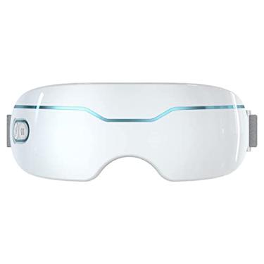 Imagem de Máscara de Olho UTTA Smart Steam Recarregável, Branca, Ergonômica, Temporizador Inteligente, SPF 3D, Vapor Elétrico USB, Sombreamento, Proteção, Adulto, One Size, Espuma de Memória, Lavagem à Mão