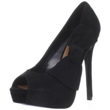 Imagem de Steve Madden Bowderek Pump Feminino, Camurça preta, 10