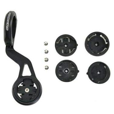 Imagem de Fouriers HA-GAMPR12 Suporte de montagem para guidão GPS para computador de bicicleta, preto, HZ1258