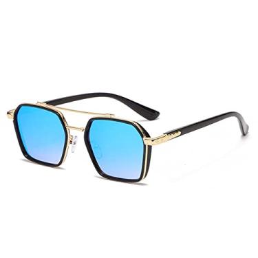 Imagem de Os mesmos óculos de sol da moda masculina grandes óculos de sol quadrados estilo masculino, 5, tamanho único