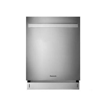 Imagem de Lava-Loucas Panasonic Inox com 14 Servicos, 08 Programas de Lavagem e Painel Black Glass - NP-6M1FTKBRP