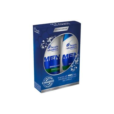 Imagem de Kit Head & Shoulders Com 2 Shampoo 200ml Menthol Sport