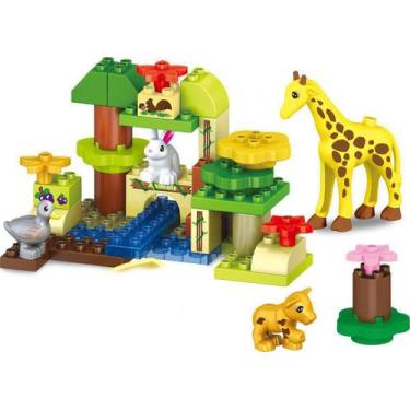 Bloco Monta Monta Kit 96 Peças Brinquedo Infantil Trenzinho - GGB  Brinquedos - Brinquedos de Montar e Desmontar - Magazine Luiza