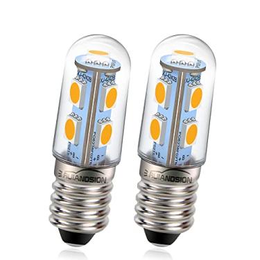 Imagem de Ruiandsion Lâmpada LED E14 AC 110V para geladeira branco quente 5050 7SMD LED Chips de substituição para velas iluminação doméstica (pacote com 2)