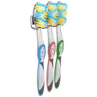 Imagem de Suporte Fixo Organizador de Parede Porta Escovas de Dente - ARTBOX3D (Para 3 Escovas)