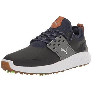 Imagem de PUMA Tênis de golfe masculino Ignite Articulate, Peacoat-puma cor prateada silenciosa, 41