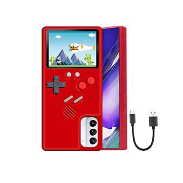 Imagem de Compatible with Samsung Galaxy Note 10 Gameboy Case, Classic Game Phone Case for Galaxy Note 10 with 36 Games Red