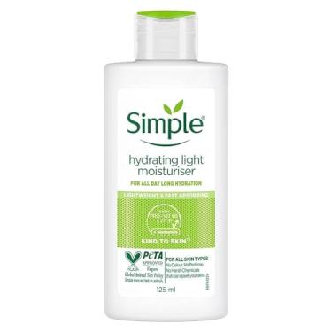 Imagem de Simple Kind to Skin Hydrating Light UK’s #1 Facial Skin Care brand* Moisturiser for 12-hour Moisturisation,125 ml (Pack of 1)