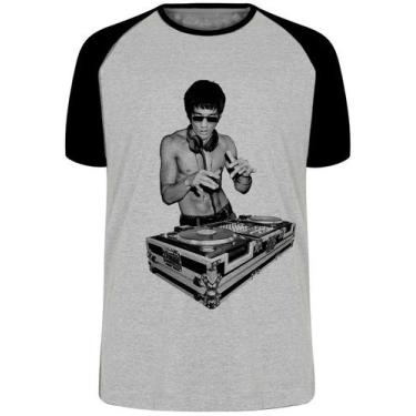 Imagem de Camiseta Bruce Lee Tony Stark Guerra Cívil Blusa Plus Size Extra Grand