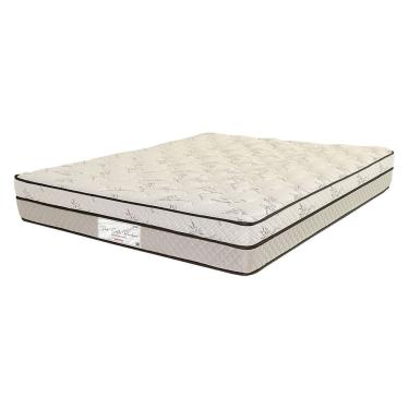 Imagem de Colchão King Size 193x203x24 Pro Soft Bamboo Prorelax Molas Ensacadas Pillow Top Turn Free - Cinza