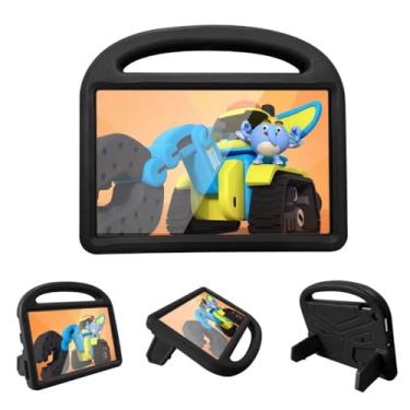 Imagem de Waillynice Capa para Amazon Kindle Fire HD 10 2017 2019 2020, capa à prova de choque de EVA para Fire HD10 2017 2019 2020 (preto)