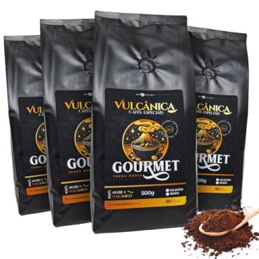 Imagem de Café Torrado e Moído Gourmet 100% Arábica Região Vulcânica - Torra Média 2kg