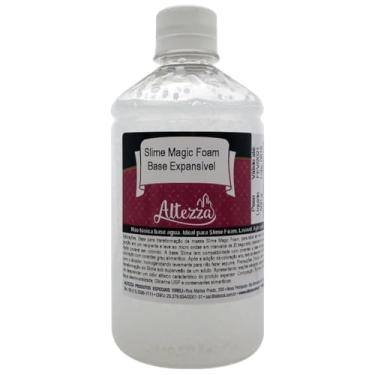 Imagem de Cola Base Slime Expansível Magic Foam 500g Altezza para Fazer Bolinha Isopor Diy Slime Diversão Ferias Sensorial Slime Massinha Meleca Geleca