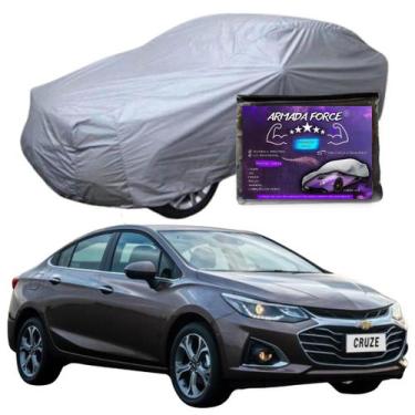 Imagem de Capa Cobrir Carro CRUZE SEDAN 100% Forrada Armada Force 100% Impermeáv