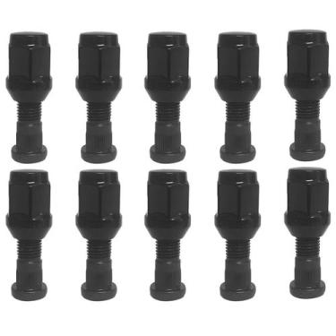 Imagem de Kit 10 Parafusos E Porcas De Roda Dia M12 Blazer S10 D-20 - ZM, Parafu