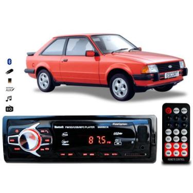 Imagem de Aparelho De Som Mp3 Ford Escort Bluetooth Pendrive Rádio - OESTESOM