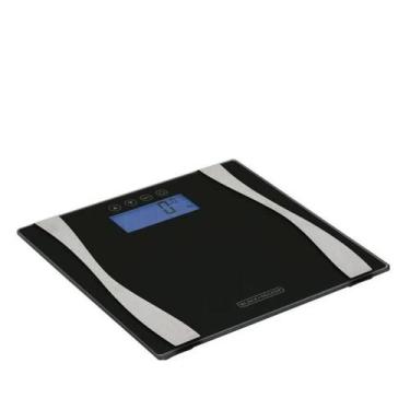 Imagem de Balança de Banheiro de Vidro com Bioimpedância - BK60 - Black Decker -
